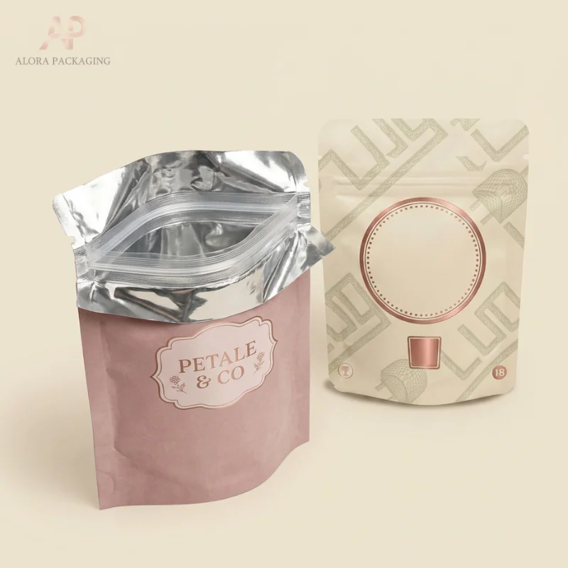 Custom Child Resistant Mylar Bags
