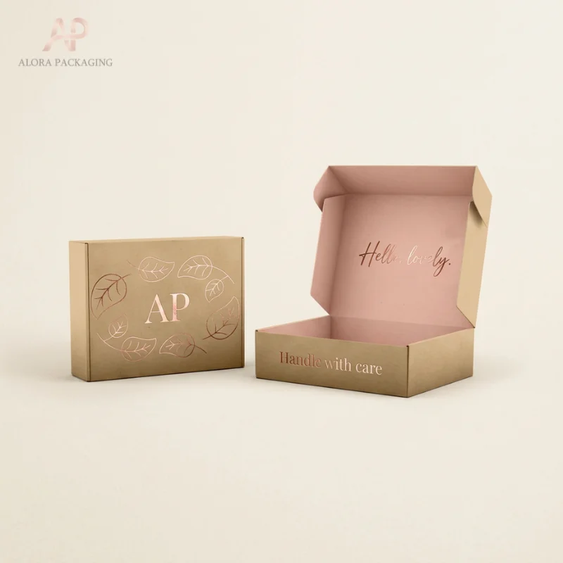Kraft Mailer Boxes