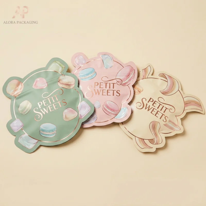 Custom Die Cut Mylar Bags